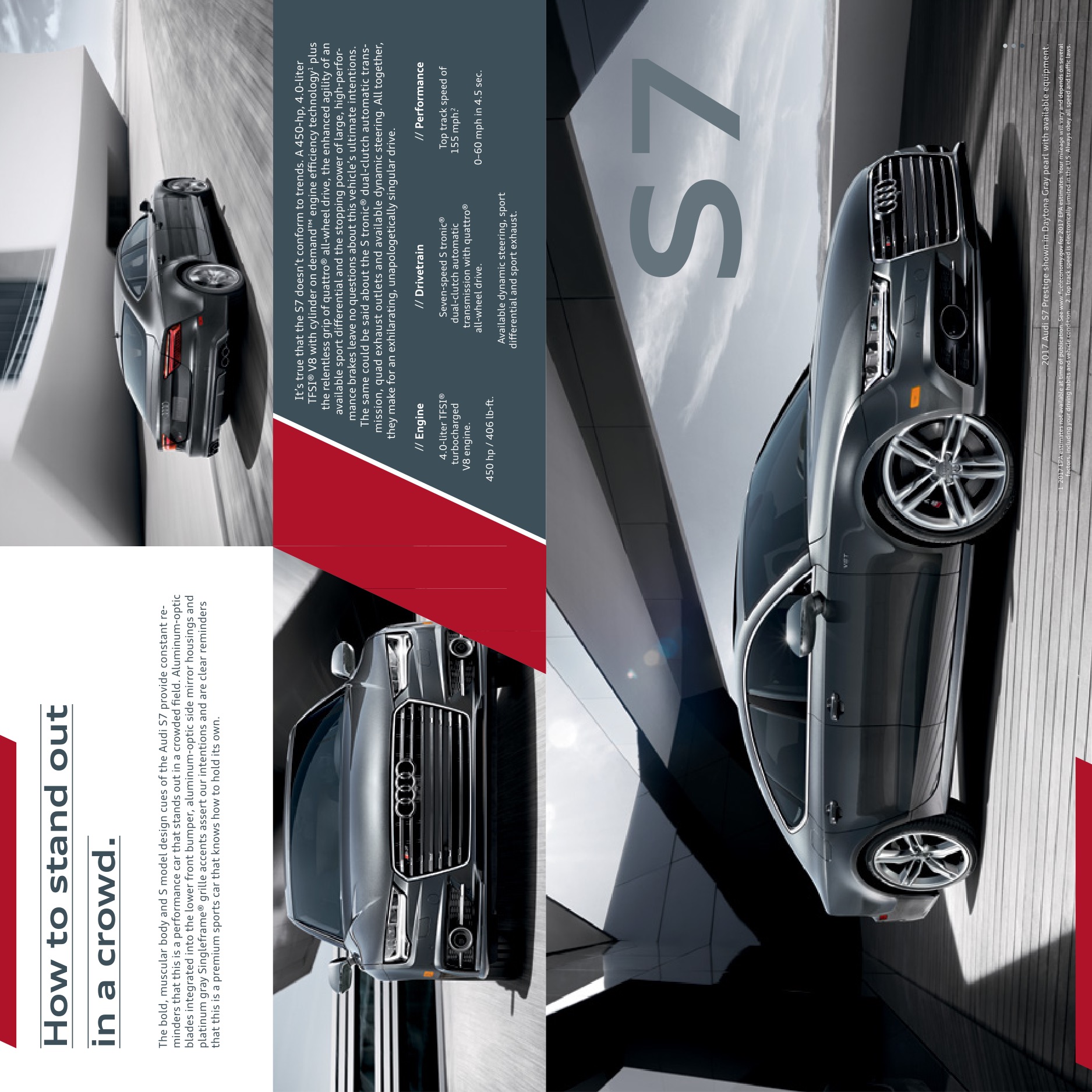 2017 Audi A7 Brochure Page 19